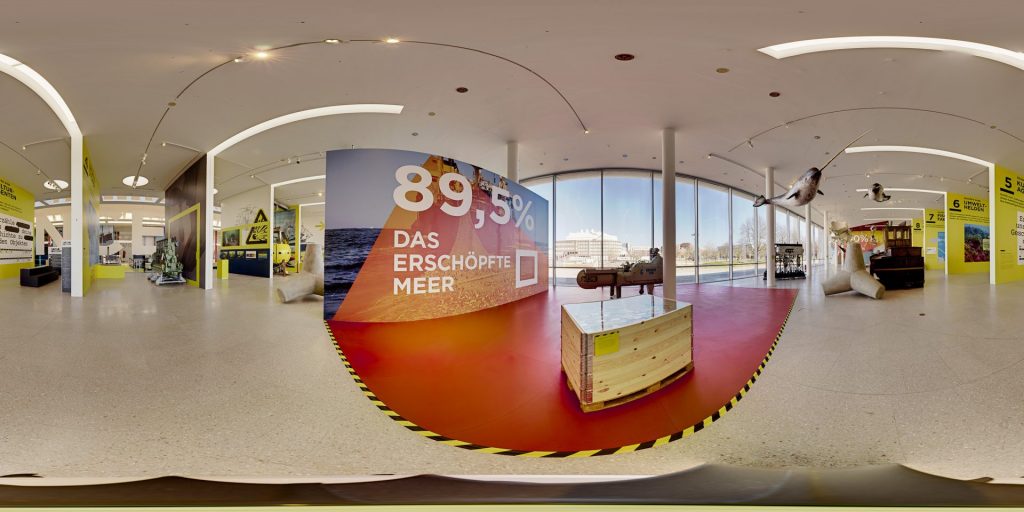 Ausstellungen auf neuen Wegen digital erlebbar machen mit cura3D 360° InteractiveTour Photo – Deutsches Schifffahrtsmuseum Bremerhaven